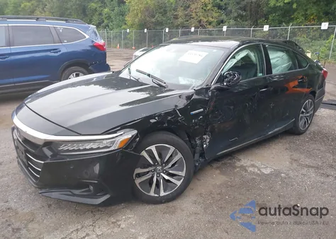 2022 Honda Accord Hybrid Ex-L z USA, uszkodzony, nr VIN 1HGCV3F53NA023665